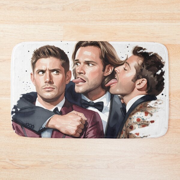 Item preview, Sam, Cas and Dean Watercolor designed and sold by printsseraph.