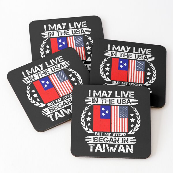 Item preview, I May Live In The USA But My Story Began In Taiwan  designed and sold by CosmoKitsch.