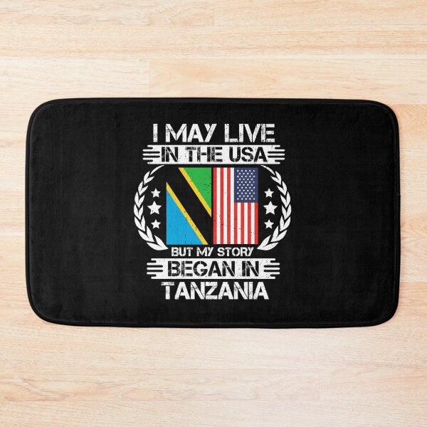 Item preview, I May Live In The USA But My Story Began In Tanzania  designed and sold by CosmoKitsch.