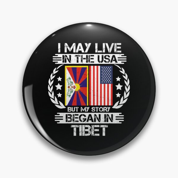 Item preview, I May Live In The USA But My Story Began In Tibet   designed and sold by CosmoKitsch.