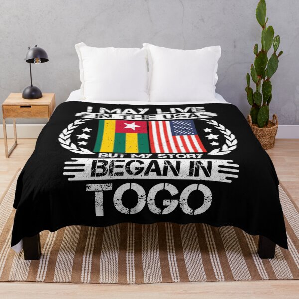 Item preview, I May Live In The USA But My Story Began In Togo  designed and sold by CosmoKitsch.