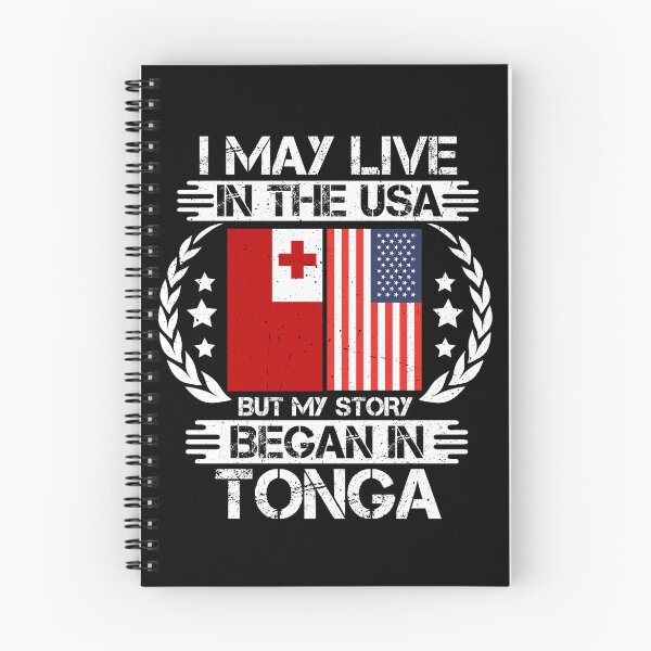 Item preview, I May Live In The USA But My Story Began In Tonga   designed and sold by CosmoKitsch.