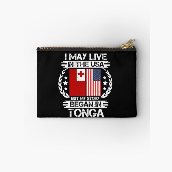Item preview, I May Live In The USA But My Story Began In Tonga   designed and sold by CosmoKitsch.