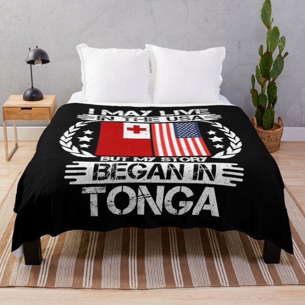 Item preview, I May Live In The USA But My Story Began In Tonga   designed and sold by CosmoKitsch.