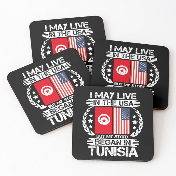 Item preview, I May Live In The USA But My Story Began In Tunisia  designed and sold by CosmoKitsch.