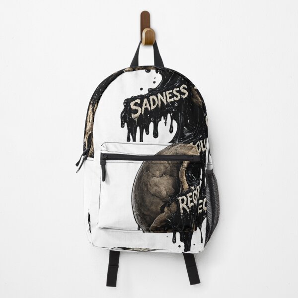 Item preview, Skull crying black sludge with emotions designed and sold by ForsakenConstant.
