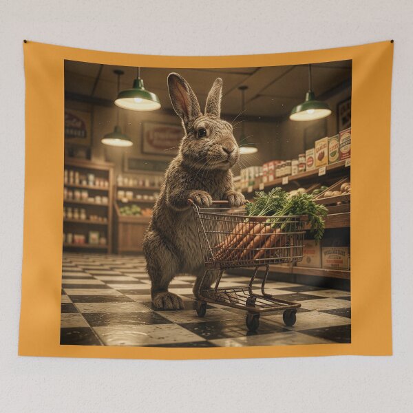 Item preview, Rabbit Sacks the Carrot Bin designed and sold by Tridentulus.