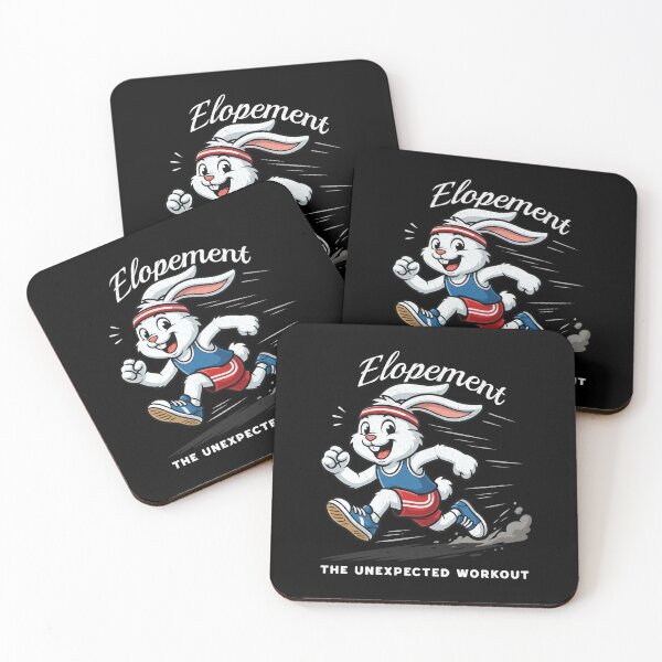 Item preview, Autism Neurodiversity Elopement The Unexpected Workout Funny Rabbit designed and sold by UniTeeCo.