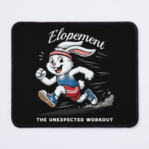 Item preview, Autism Neurodiversity Elopement The Unexpected Workout Funny Rabbit designed and sold by UniTeeCo.