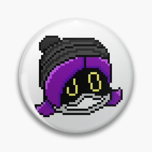 Item preview, Possessed Uzi Face Pixel Art designed and sold by TheBobaGhost.