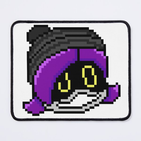 Item preview, Possessed Uzi Face Pixel Art designed and sold by TheBobaGhost.