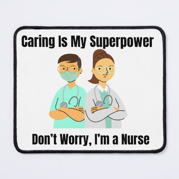 Item preview, caring is my superpower designed and sold by NarsAnna.