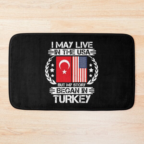 Item preview, I May Live In The USA But My Story Began In Turkey  designed and sold by CosmoKitsch.