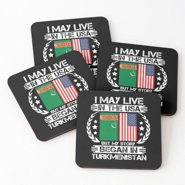 Item preview, I May Live In The USA But My Story Began In Turkmenistan   designed and sold by CosmoKitsch.