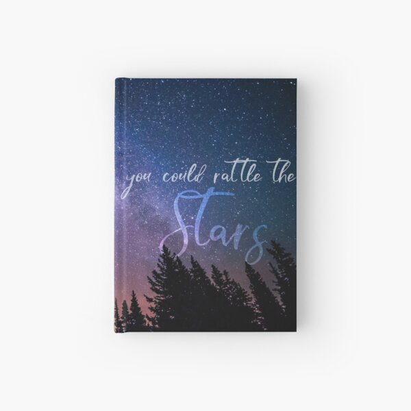 RATTLE THE STARS (sky) Hardcover Journal