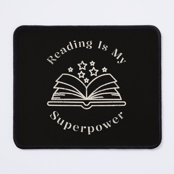 Item preview, Reading Is My Superpower | Book Lover Quote | Vintage Reader Design designed and sold by swdesigns714.