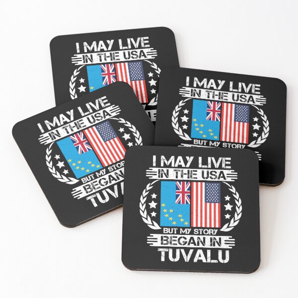 Item preview, I May Live In The USA But My Story Began In Tuvalu    designed and sold by CosmoKitsch.