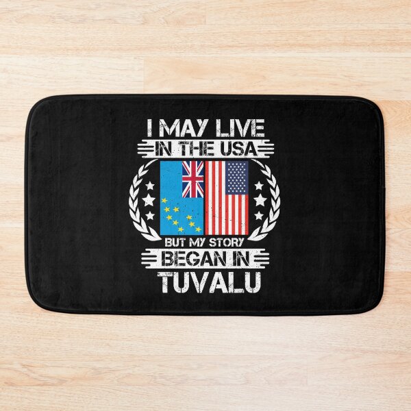 Item preview, I May Live In The USA But My Story Began In Tuvalu    designed and sold by CosmoKitsch.