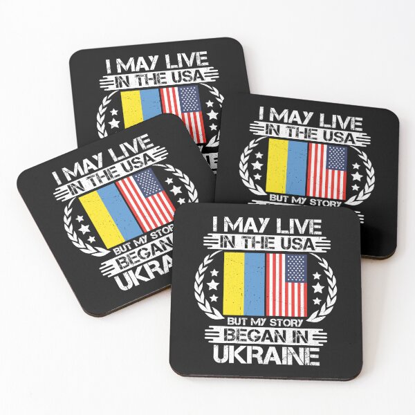 Item preview, I May Live In The USA But My Story Began In Ukraine designed and sold by CosmoKitsch.