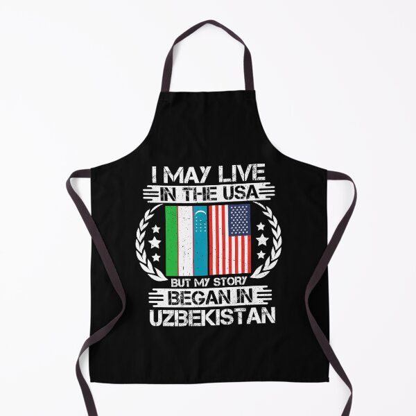 Item preview, I May Live In The USA But My Story Began In Uzbekistan designed and sold by CosmoKitsch.