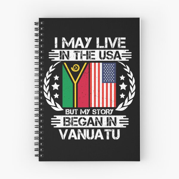 Item preview, I May Live In The USA But My Story Began In Vanuatu  designed and sold by CosmoKitsch.