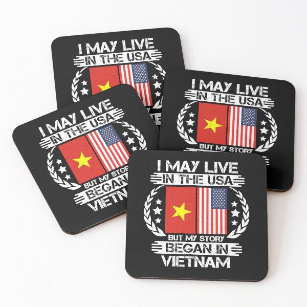 Item preview, I May Live In The USA But My Story Began In Vietnam  designed and sold by CosmoKitsch.