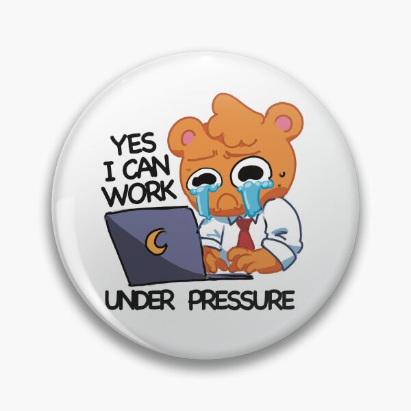 Item preview, Work under pressure bear designed and sold by Foodmoon.