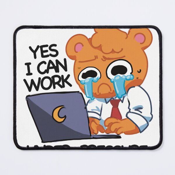 Item preview, Work under pressure bear designed and sold by Foodmoon.