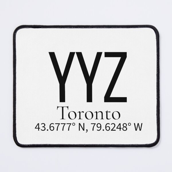 Item preview, YYZ Toronto Canada Airport Code Minimalist Travel Sticker - Coordinates Art designed and sold by Sparkledust Creations.