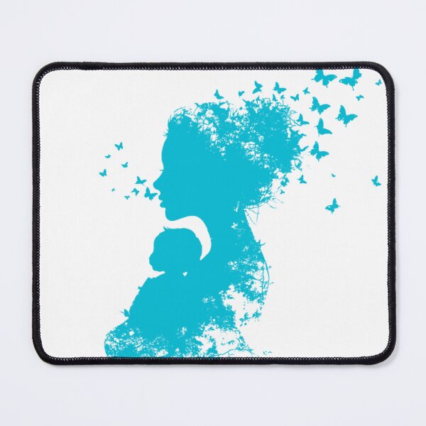 Item preview, Motherhood Butterfly Silhouette Minimalist New Mom Love designed and sold by BigStar-Cart.