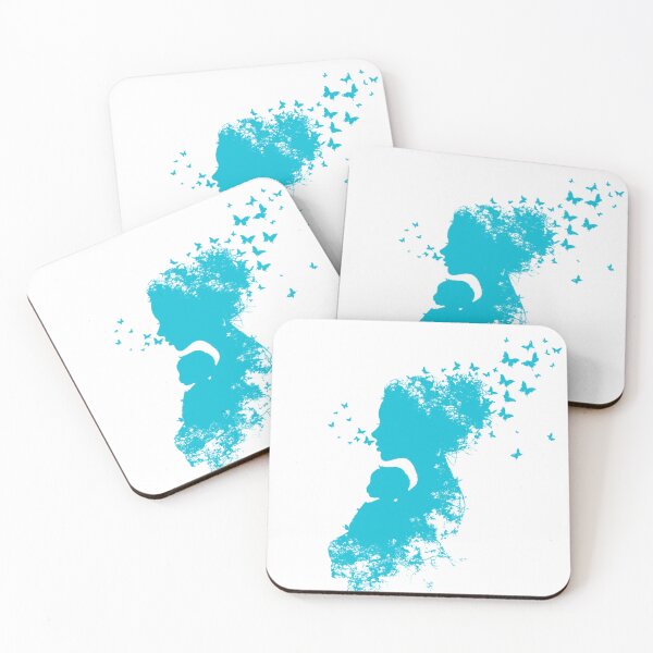 Item preview, Motherhood Butterfly Silhouette Minimalist New Mom Love designed and sold by BigStar-Cart.