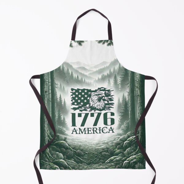 Item preview, Enduring 1776 America Eagle Flag designed and sold by MarCinu Art.