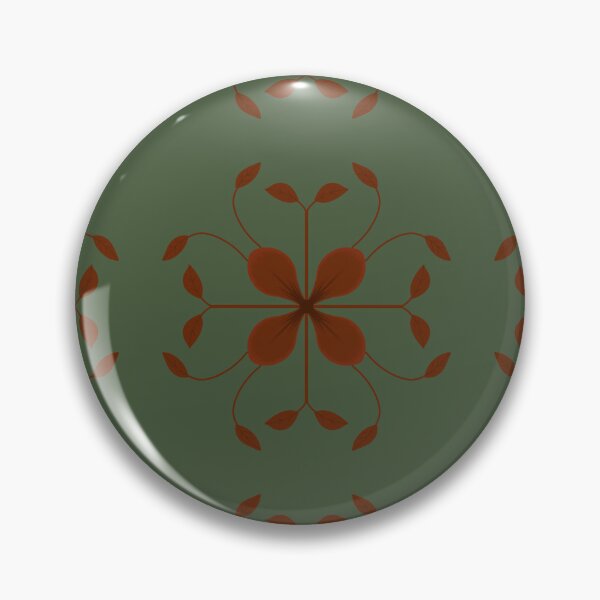 Aperçu de l'œuvre Motifs verts et rouges créée et vendue par lovelypatterns.