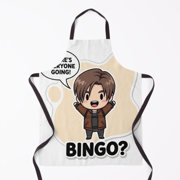 Item preview, Where's Everyone Going Bingo Funny Zombie Hunter Sticker | Horror Game Fan Chibi Sticker Gift designed and sold by EliasMan.