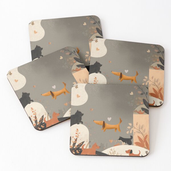 Item preview, Cute Forest Animals Autumn Scene designed and sold by Pryhozha.
