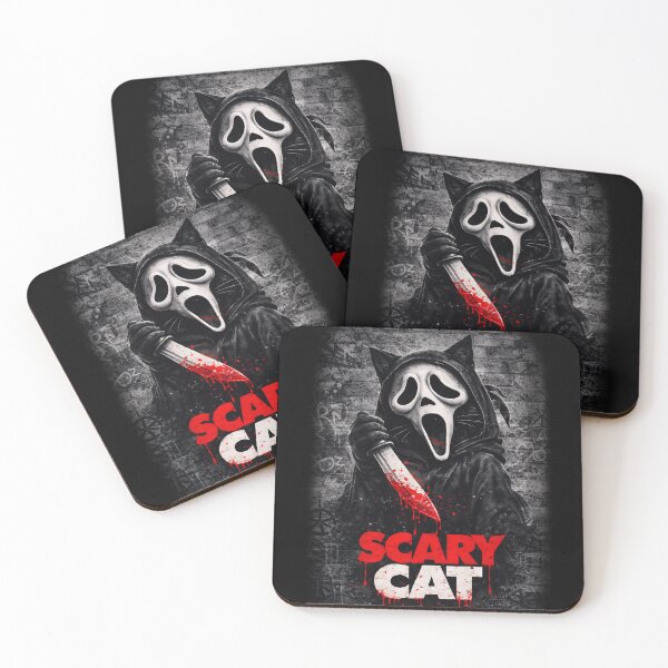 Item preview, Scary Cat Horror Slasher Design designed and sold by BlackCat Vibe.