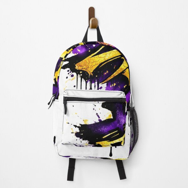 Item preview, Dream Kanji Japanese Graffiti T-Shirt – Purple Gold Splash Streetwear designed and sold by etuvibes.