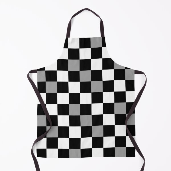 Item preview, Gray Black White Checkered Pattern Design - Dark designed and sold by PatternTitan.