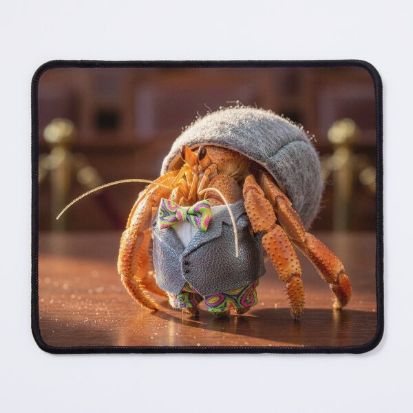 Item preview, Hermit Crab Goes Deep Undercover designed and sold by Tridentulus.