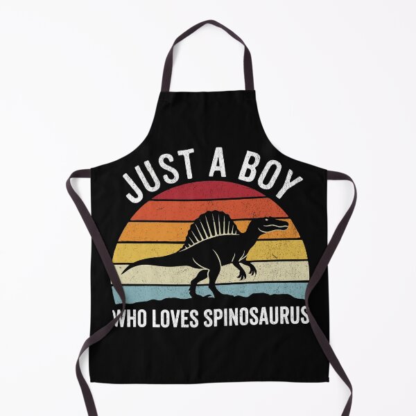 Item preview, Just A Boy Who Loves Spinosaurus Retro Tee designed and sold by UniTeeCo.