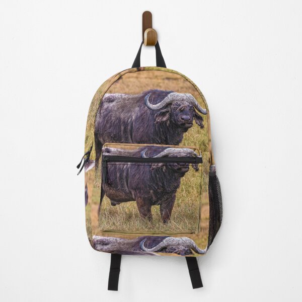 Item preview, A Cape Buffalo and His Bird in the Ngorogoro Crater, Tanzania designed and sold by Kay Brewer.