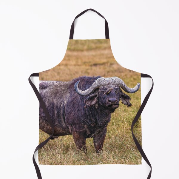 Item preview, A Cape Buffalo and His Bird in the Ngorogoro Crater, Tanzania designed and sold by Kay Brewer.