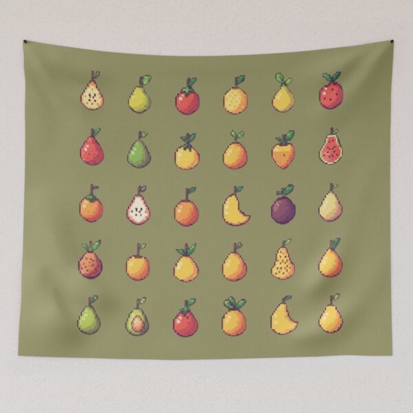 Item preview, Random Pixel Fruits Set designed and sold by CDPrintsDesigns.