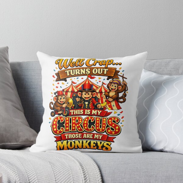 Artikelvorschau, Mist! Das ist mein Zirkus, das sind meine Affen. entworfen und verkauft von madebysiwa.