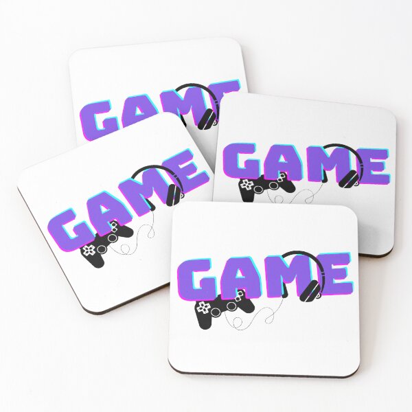 Item preview, Retro Glitch Gamer Aesthetic - "GAME" with Controller & Headset designed and sold by RohiMade.