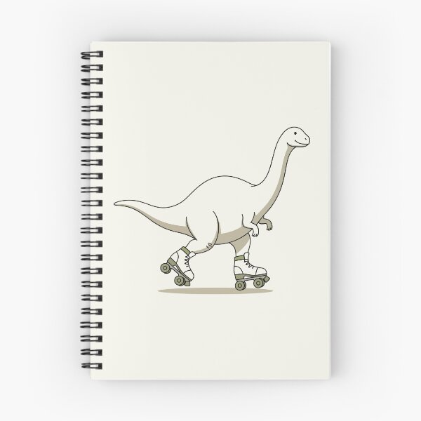 Item preview, Retro Roller Skating Dinosaur designed and sold by Amir Faysal.