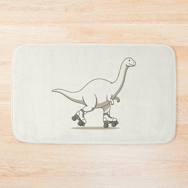 Item preview, Retro Roller Skating Dinosaur designed and sold by Amir Faysal.