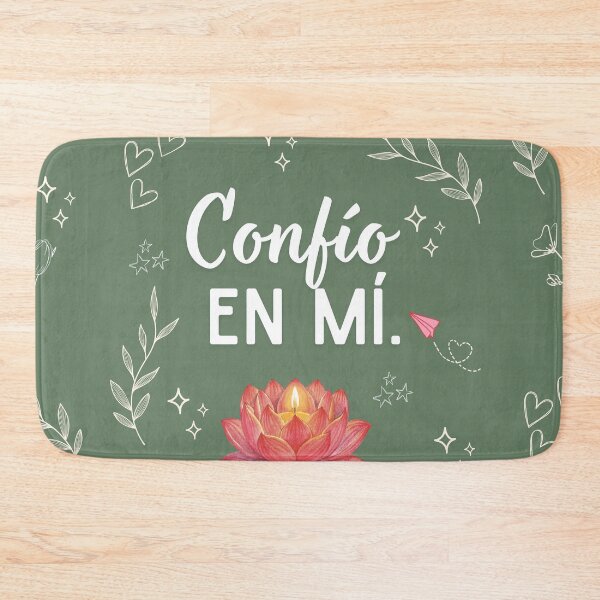 Item preview, I Trust Myself - Spanish Affirmation Lotus Flower designed and sold by Nubesss.