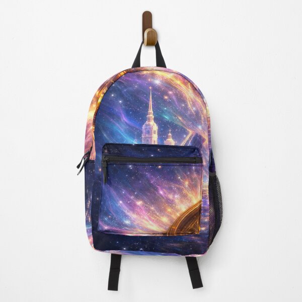 Item preview, St Petersburg Cosmic Compass Skyline – Magical Russia Travel Art designed and sold by TriarArt.