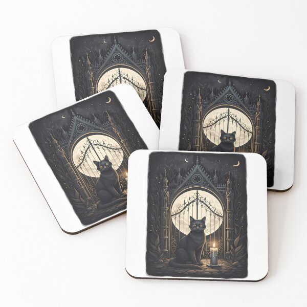 Item preview, Moon Gate Familiar designed and sold by IllumeInk.